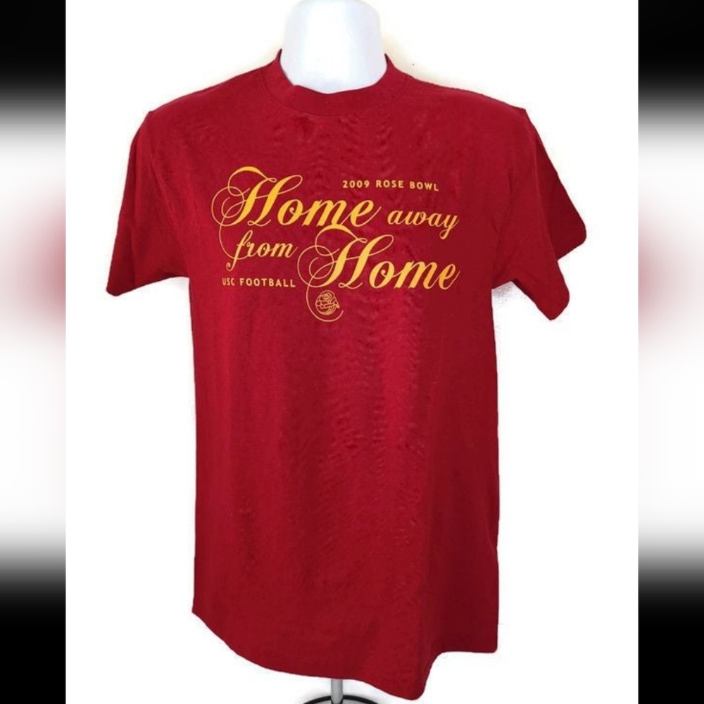 Trojans USC Football  Men's T-Shirt  Rose Bowl 2009   Home away from Home Size S